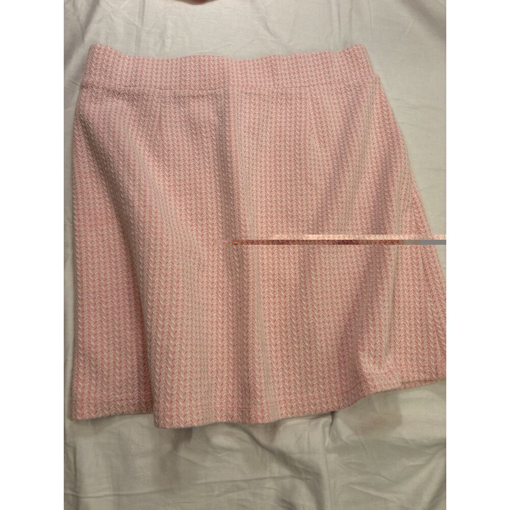 LOFT Pink Mini Skirt Women’s Size Medium - Picture 2 of 3